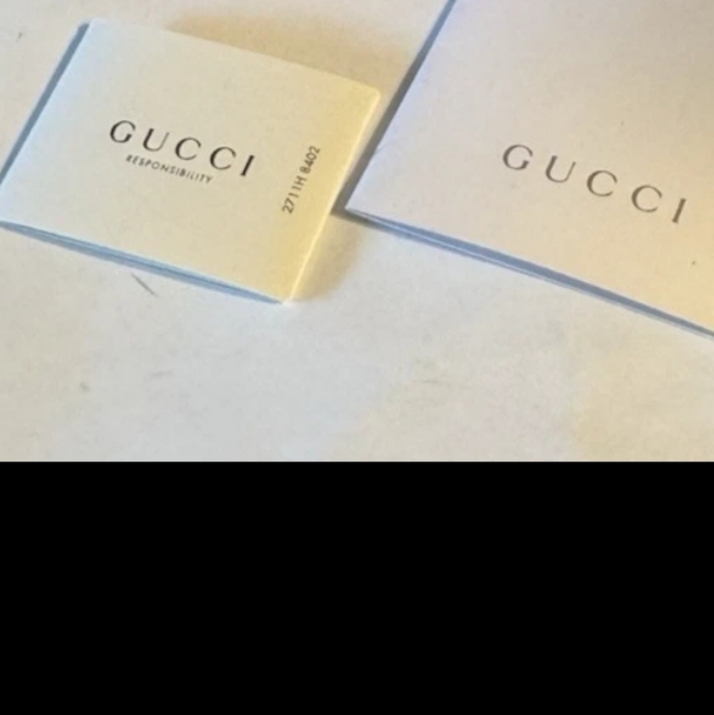 Authentic Gucci 'Shima' Women's Burnt Orange Genuine Italian Leather Clutch - Picture 8 of 8